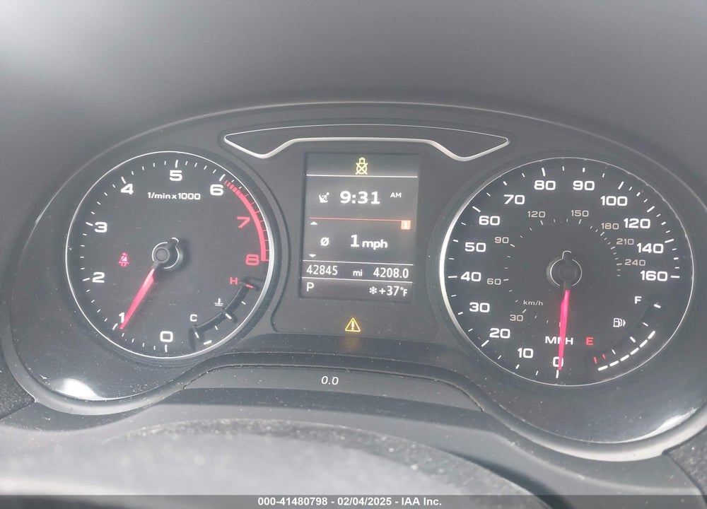 2015 AUDI A3 2.0T PREMIUM VIN: WAUKFGFF8F1018306