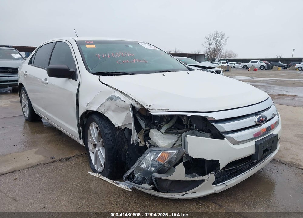 2012 FORD FUSION VIN: 3FAHP0GAXCR435924