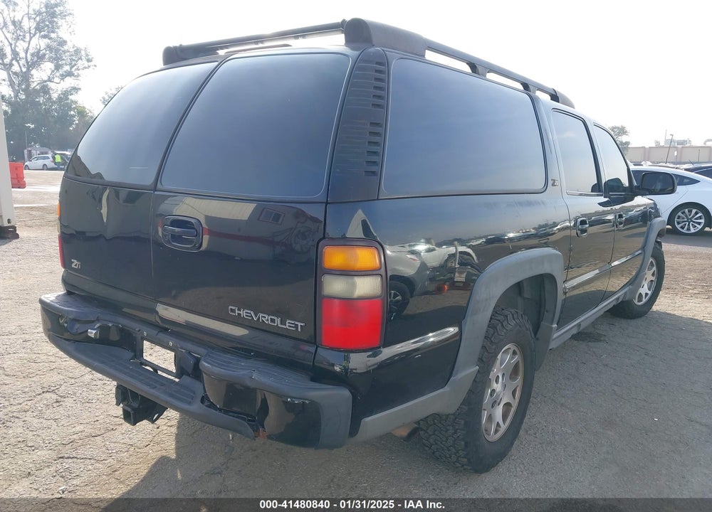 2004 CHEVROLET SUBURBAN 1500 Z71 VIN: 3GNFK16T44G206586