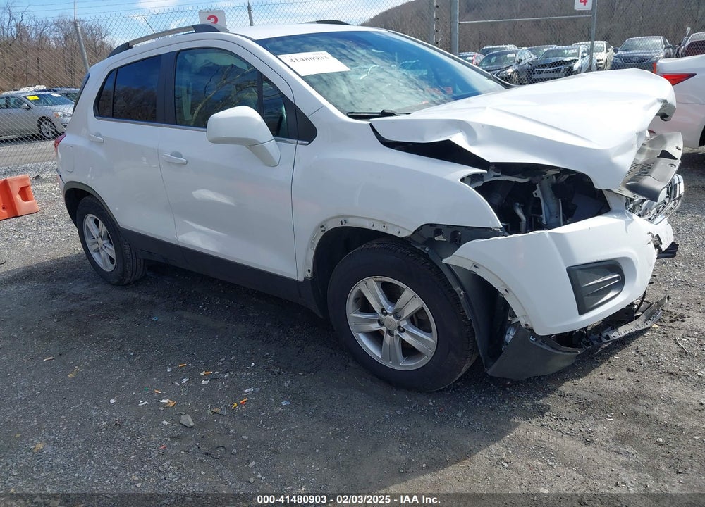 2015 CHEVROLET TRAX LT VIN: 3GNCJLSB2FL244116