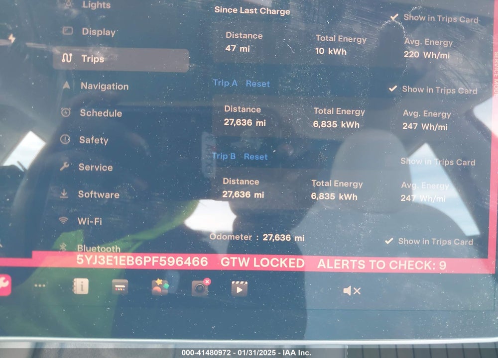 2023 TESLA MODEL 3 VIN: 5YJ3E1EB6PF596466