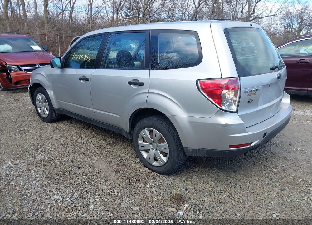 2009 SUBARU FORESTER 2.5X VIN: JF2SH61649H719498