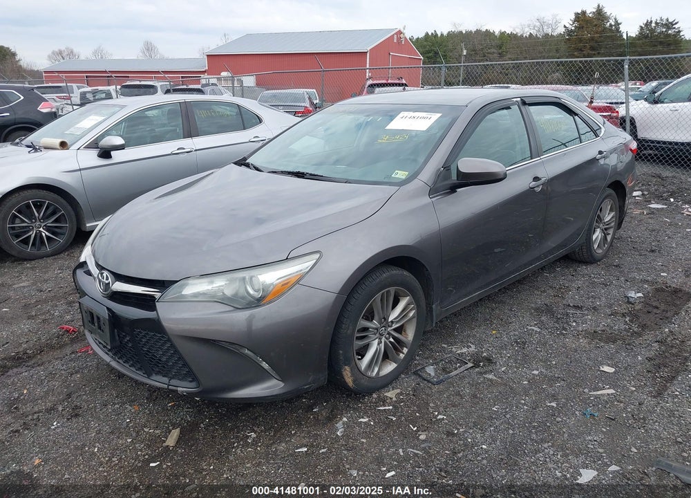 2016 TOYOTA CAMRY SE VIN: 4T1BF1FK8GU245424