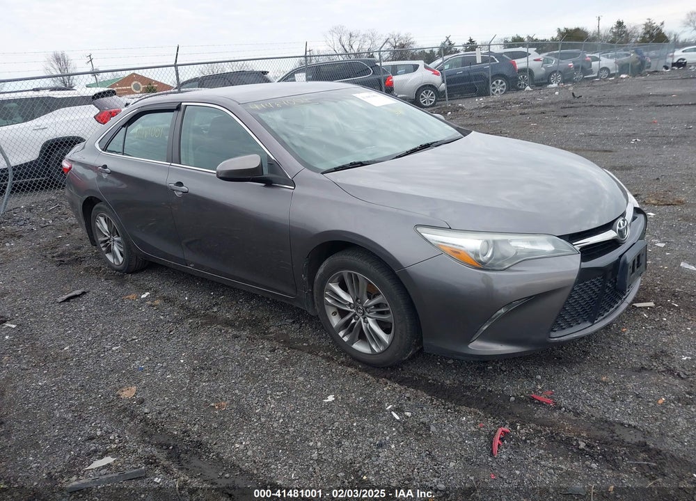 2016 TOYOTA CAMRY SE VIN: 4T1BF1FK8GU245424