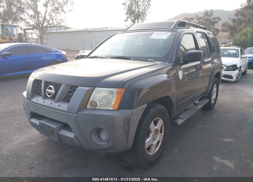 2007 NISSAN XTERRA S VIN: 5N1AN08U17C511864
