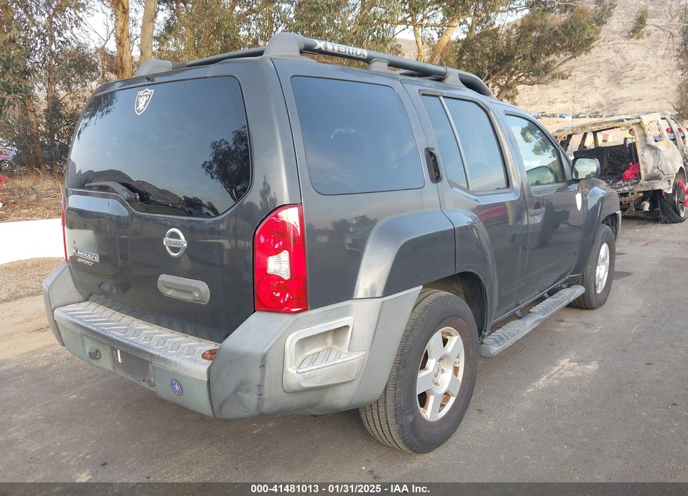 2007 NISSAN XTERRA S VIN: 5N1AN08U17C511864