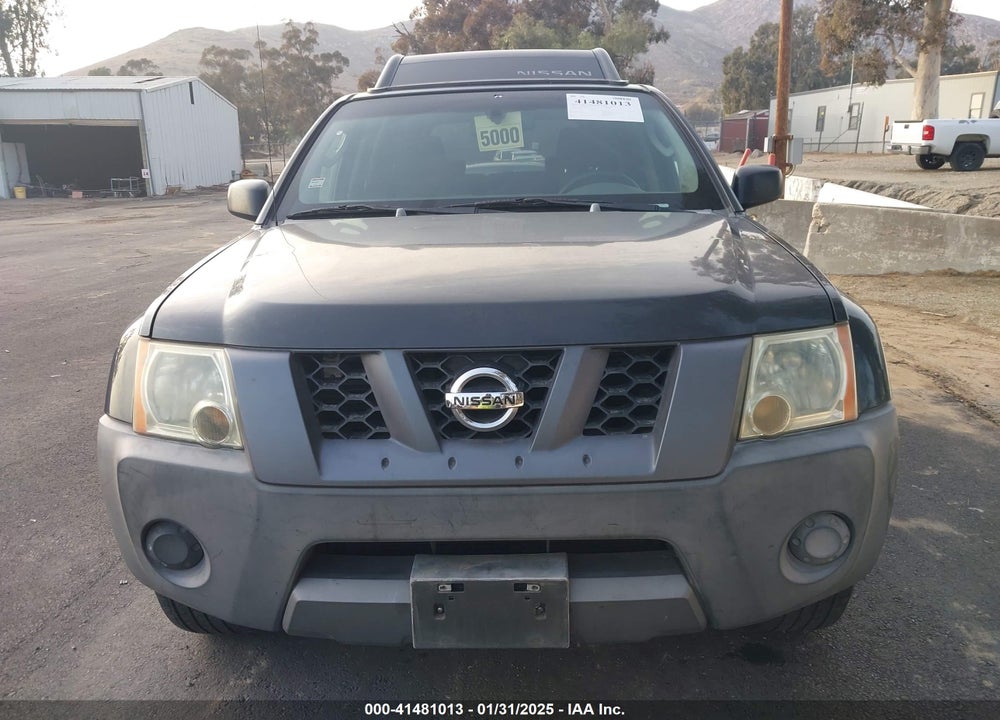 2007 NISSAN XTERRA S VIN: 5N1AN08U17C511864