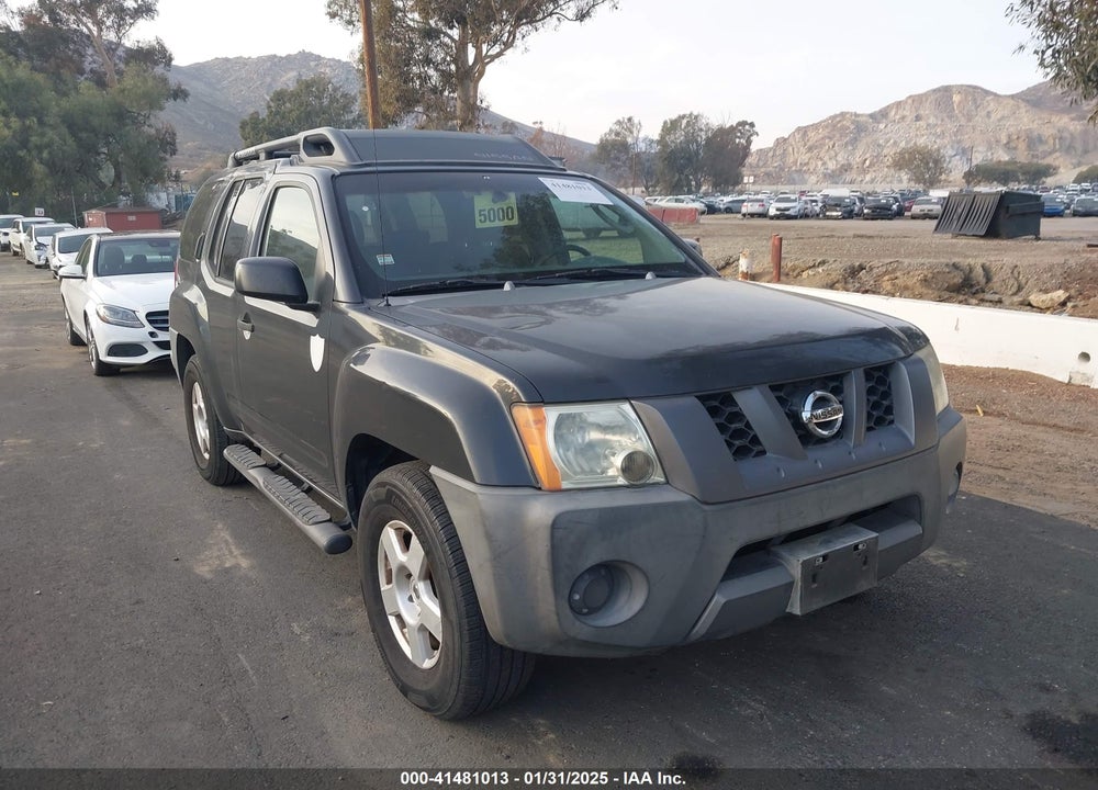 2007 NISSAN XTERRA S VIN: 5N1AN08U17C511864