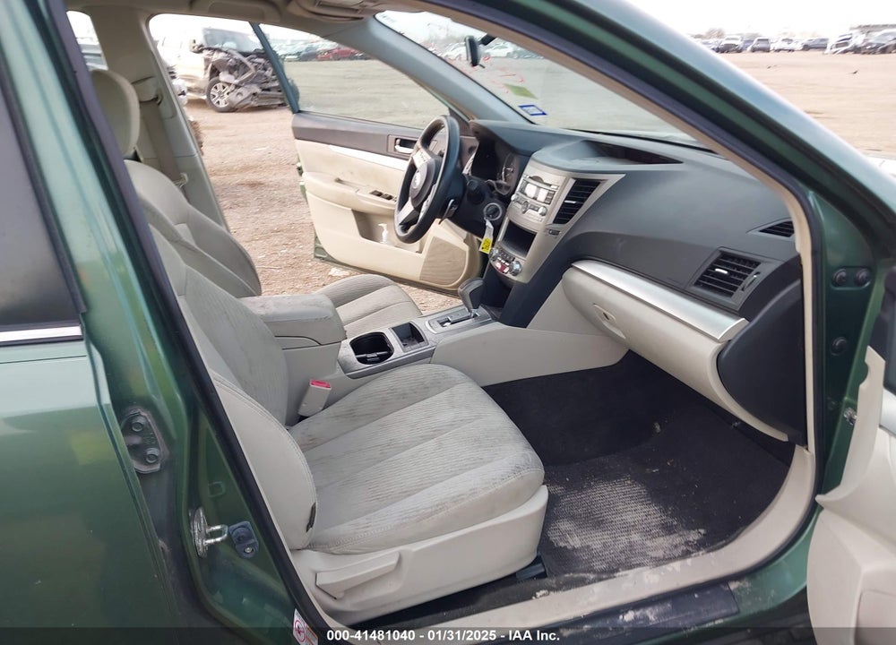 2011 SUBARU OUTBACK 2.5I VIN: 4S4BRCAC6B3409240