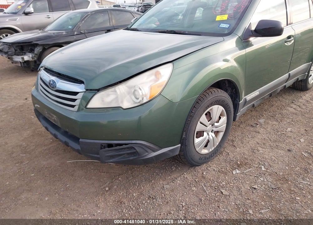 2011 SUBARU OUTBACK 2.5I VIN: 4S4BRCAC6B3409240