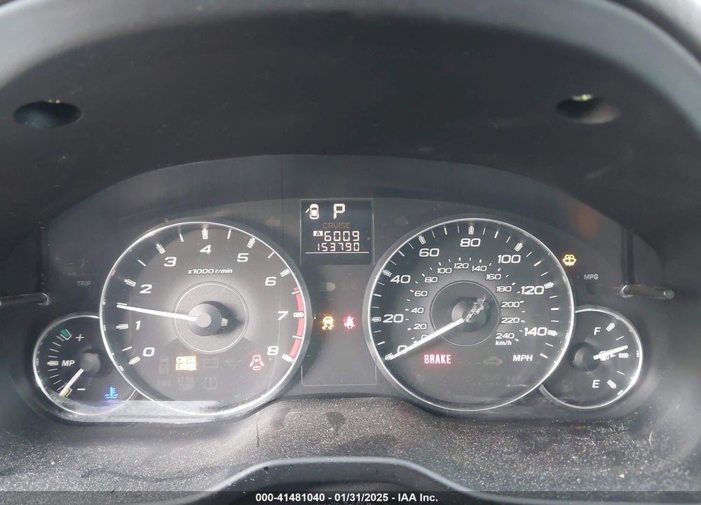 2011 SUBARU OUTBACK 2.5I VIN: 4S4BRCAC6B3409240