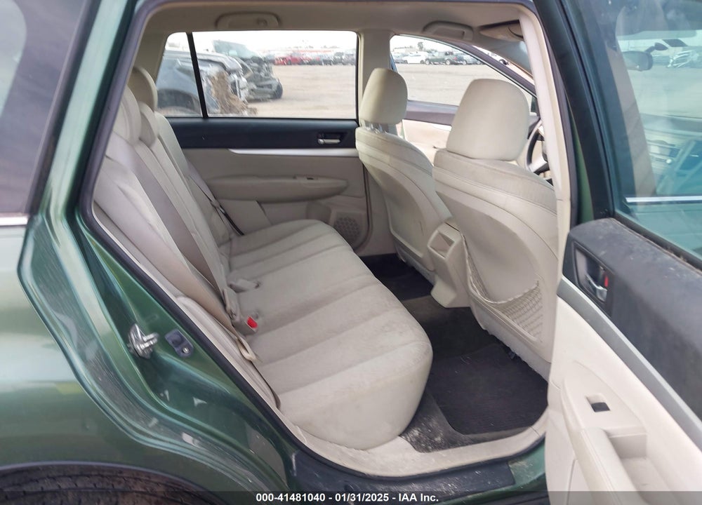 2011 SUBARU OUTBACK 2.5I VIN: 4S4BRCAC6B3409240