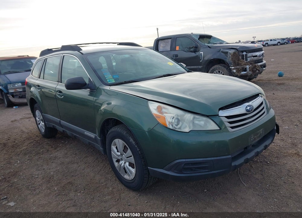 2011 SUBARU OUTBACK 2.5I VIN: 4S4BRCAC6B3409240