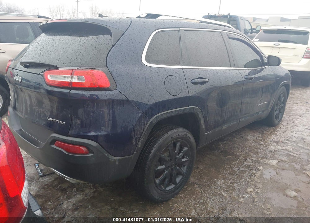 2015 JEEP CHEROKEE LIMITED VIN: 1C4PJMDSXFW567708