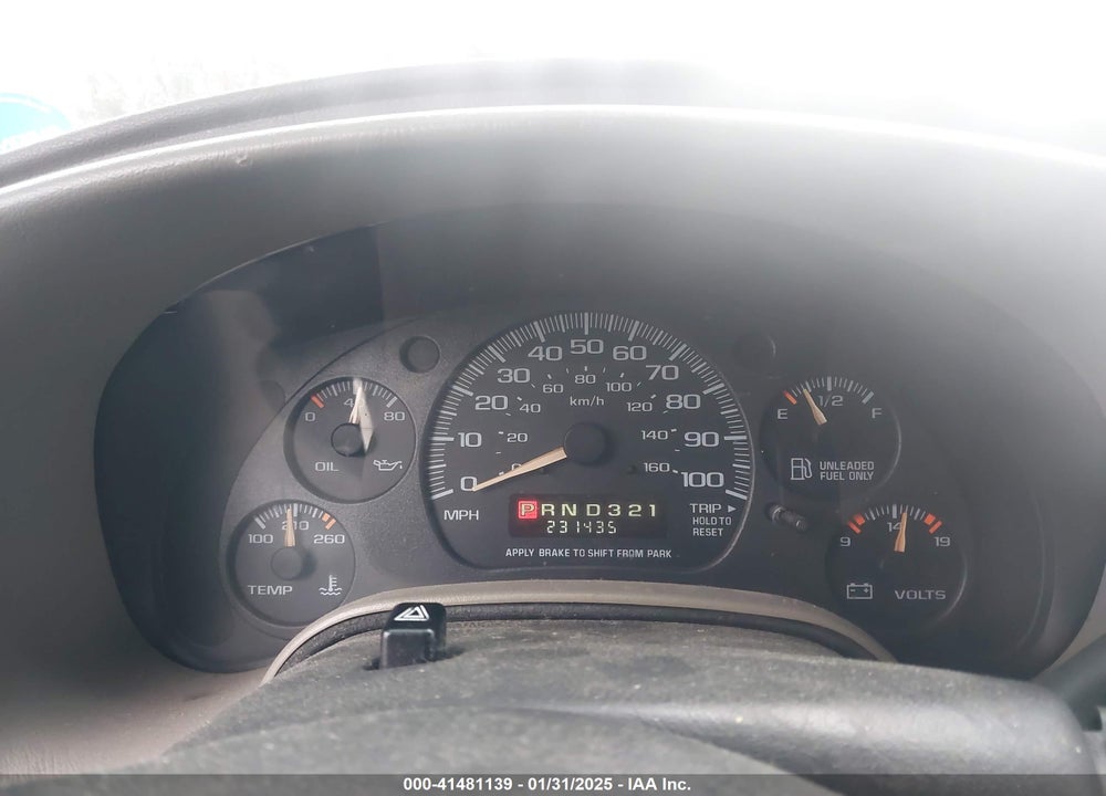 2001 CHEVROLET ASTRO LS VIN: 1GNDM19W61B154194
