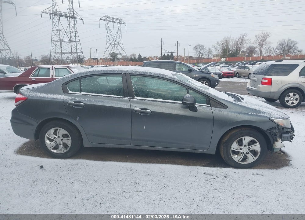 2013 HONDA CIVIC VIN: 19XFB2F53DE245181