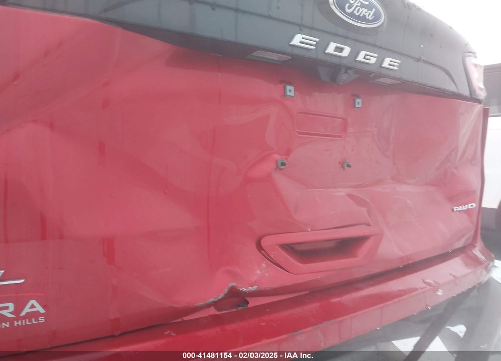 2022 FORD EDGE VIN: 2FMPK4J96NBA87546
