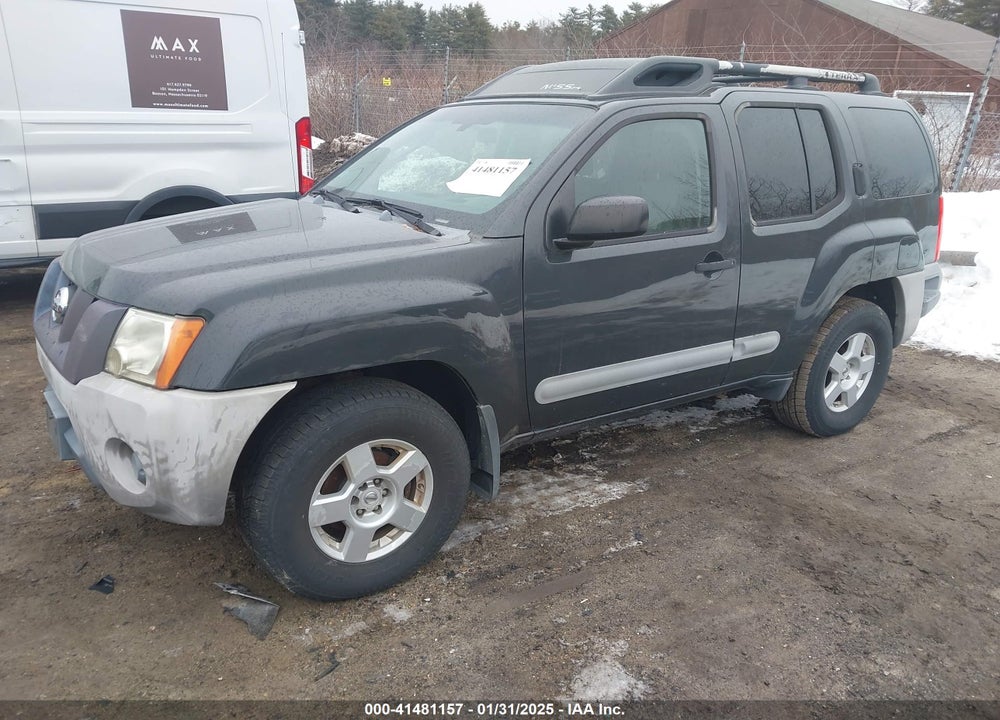 2006 NISSAN XTERRA S VIN: 5N1AN08W26C529564