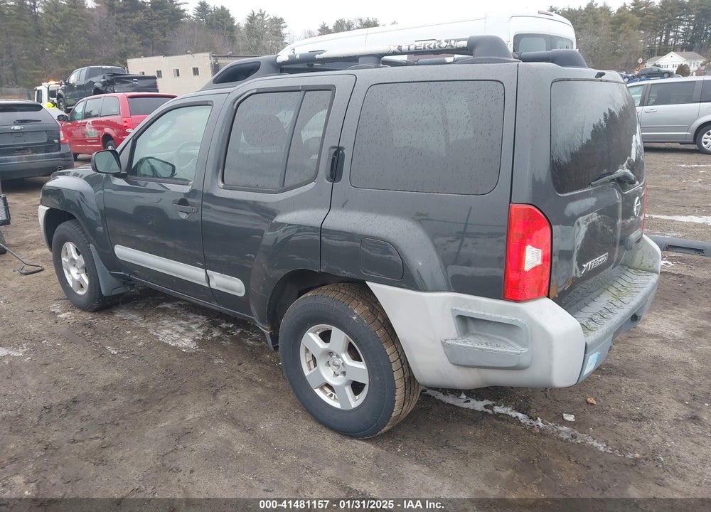 2006 NISSAN XTERRA S VIN: 5N1AN08W26C529564