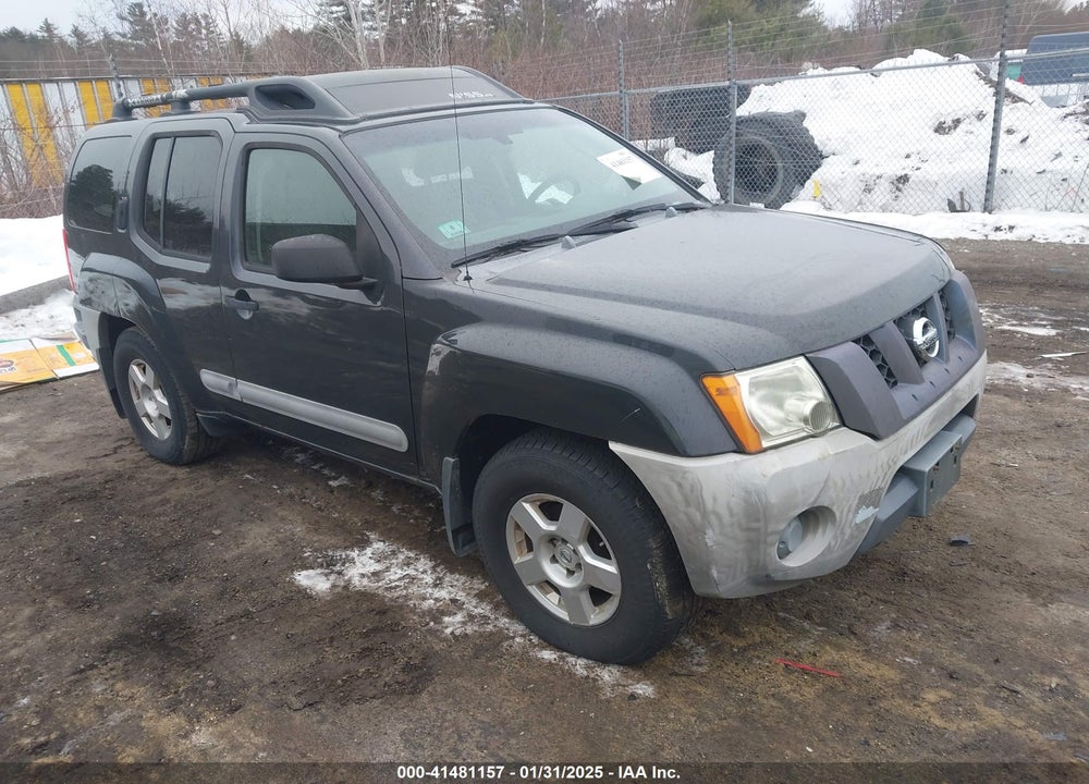 2006 NISSAN XTERRA S VIN: 5N1AN08W26C529564