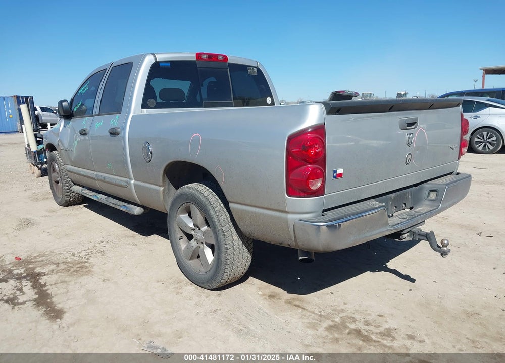 2007 DODGE RAM 1500 SLT VIN: 1D7HA18P77S222157