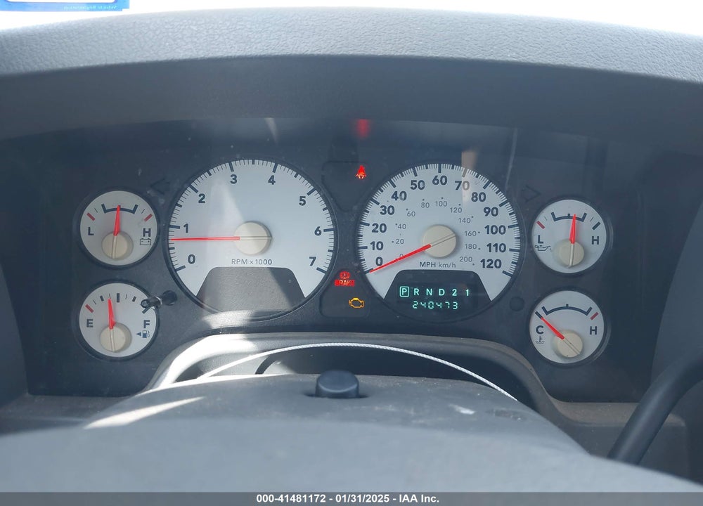 2007 DODGE RAM 1500 SLT VIN: 1D7HA18P77S222157
