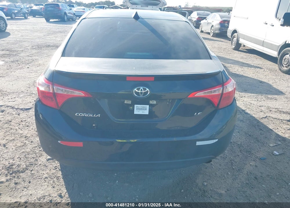 2017 TOYOTA COROLLA VIN: 5YFBURHE1HP701746