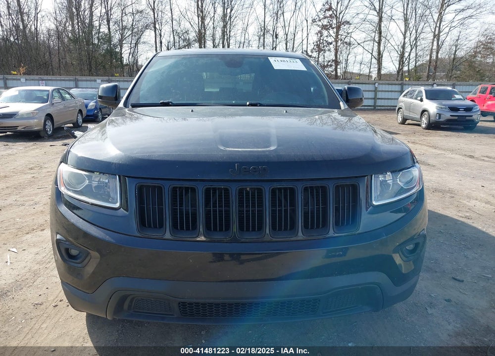 2016 JEEP GRAND CHEROKEE VIN: 1C4RJFAGXGC396255