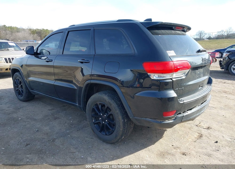 2016 JEEP GRAND CHEROKEE VIN: 1C4RJFAGXGC396255