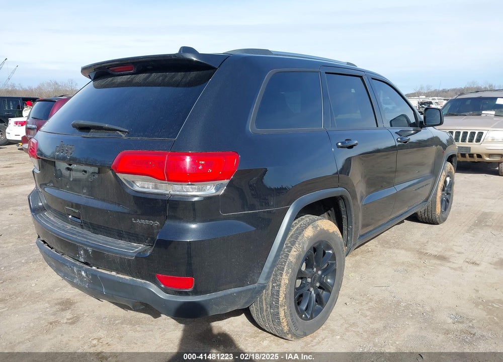 2016 JEEP GRAND CHEROKEE VIN: 1C4RJFAGXGC396255