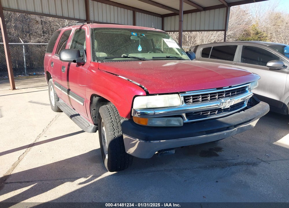 2005 CHEVROLET TAHOE LS VIN: 1GNEC13T25R101835