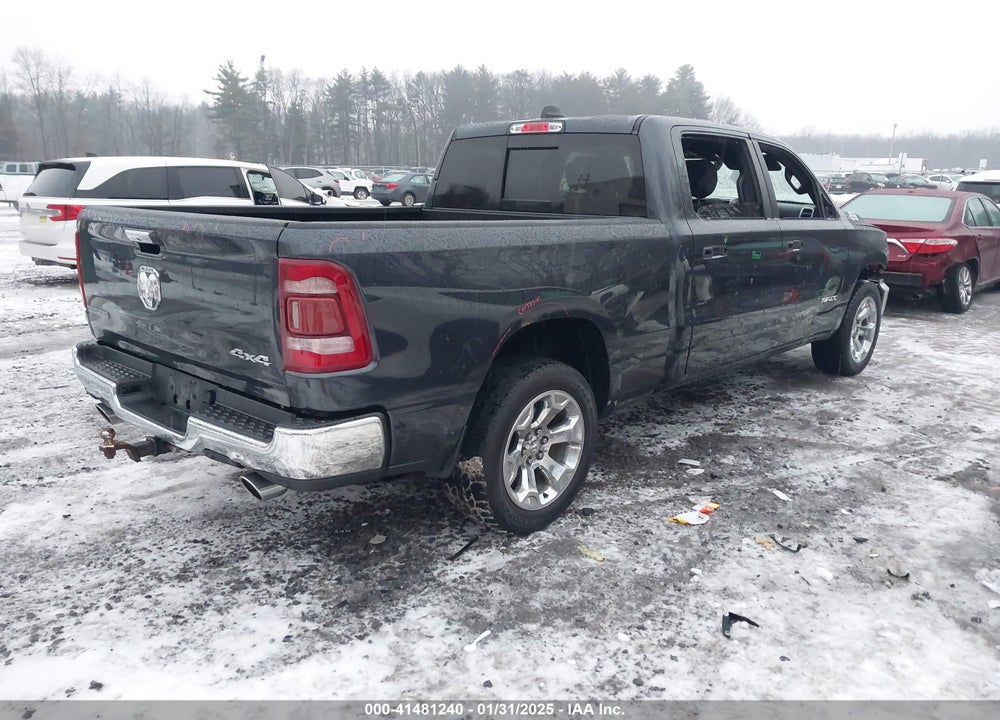 2019 RAM 1500 BIG HORN/LONE STAR 4X4 6'4 BOX VIN: 1C6SRFMT3KN555432