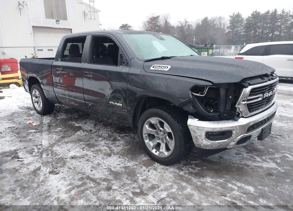2019 RAM 1500 BIG HORN/LONE STAR 4X4 6'4 BOX VIN: 1C6SRFMT3KN555432