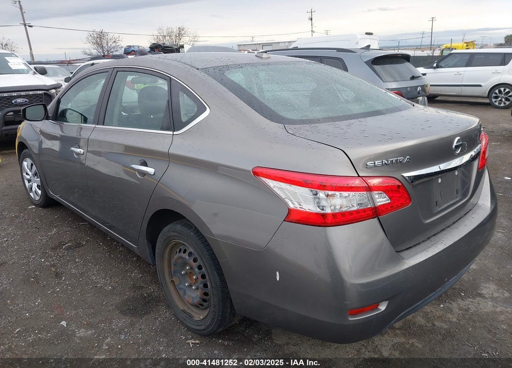2015 NISSAN SENTRA SV VIN: 3N1AB7AP3FL671566