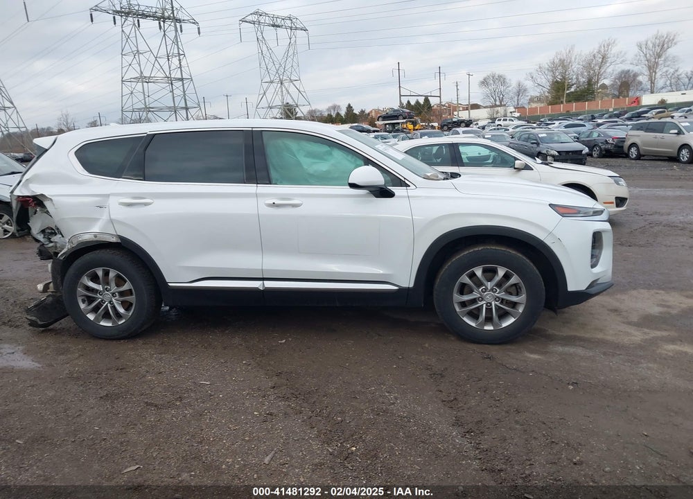 2019 HYUNDAI SANTA FE SEL VIN: 5NMS3CAD5KH009508