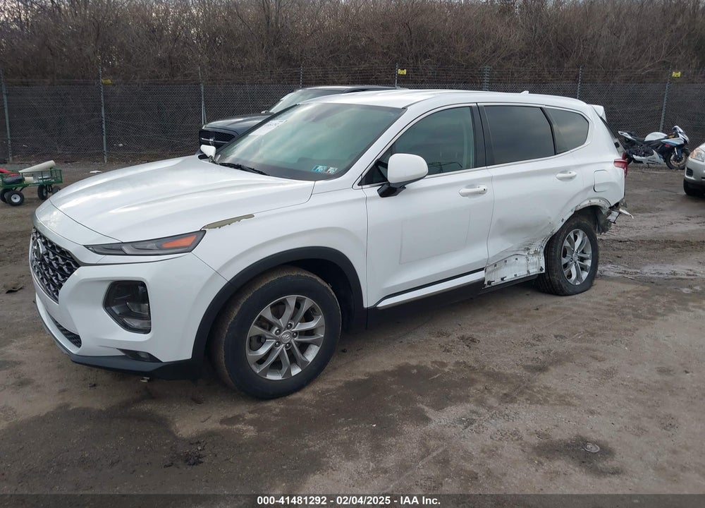 2019 HYUNDAI SANTA FE SEL VIN: 5NMS3CAD5KH009508