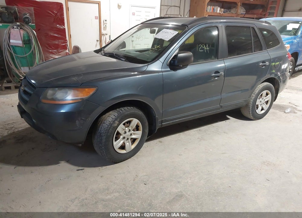 2009 HYUNDAI SANTA FE GLS VIN: 5NMSG13D29H232556