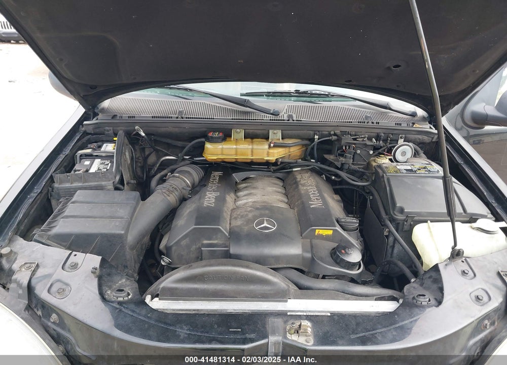 1999 MERCEDES-BENZ ML 430 VIN: 4JGAB72E5XA096580