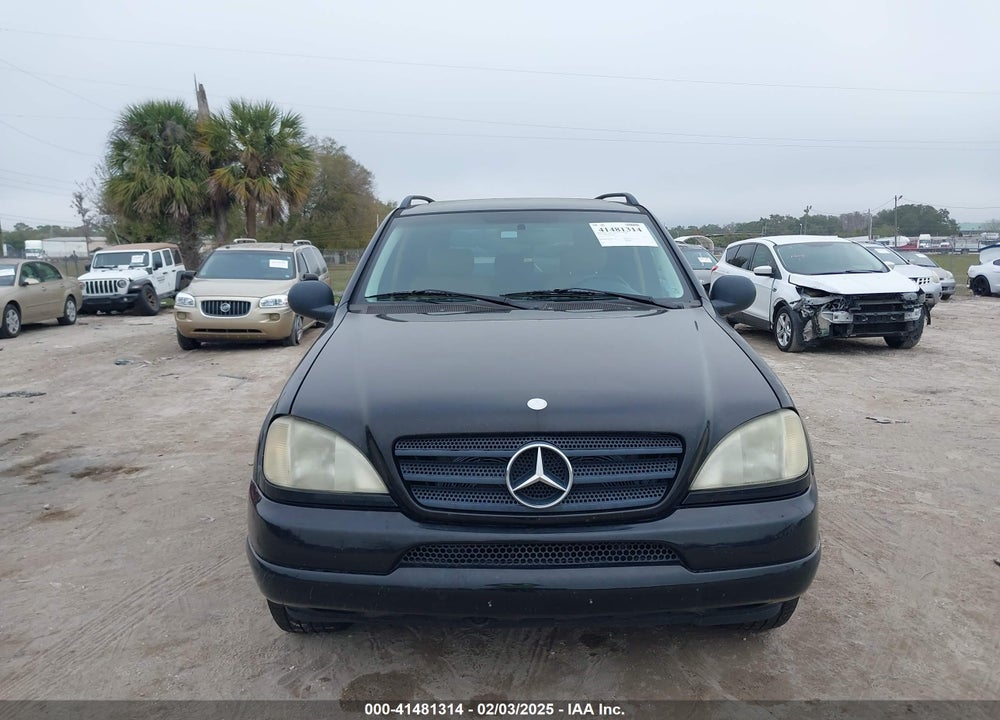 1999 MERCEDES-BENZ ML 430 VIN: 4JGAB72E5XA096580