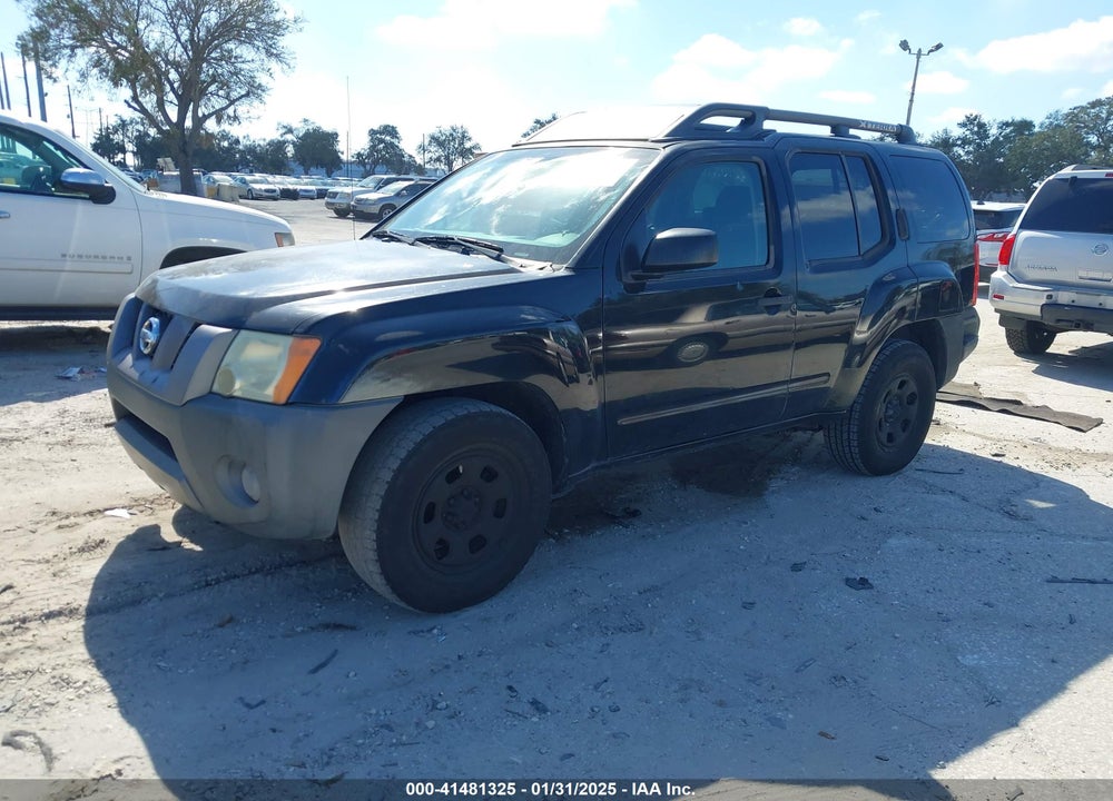 2008 NISSAN XTERRA X VIN: 5N1AN08U88C514259