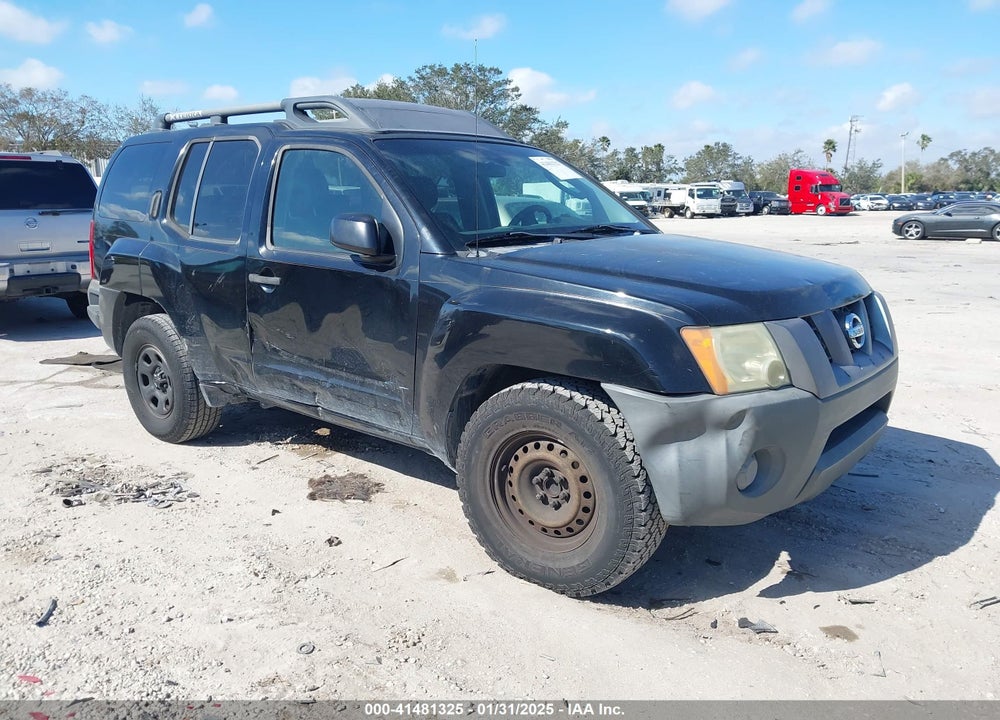 2008 NISSAN XTERRA X VIN: 5N1AN08U88C514259