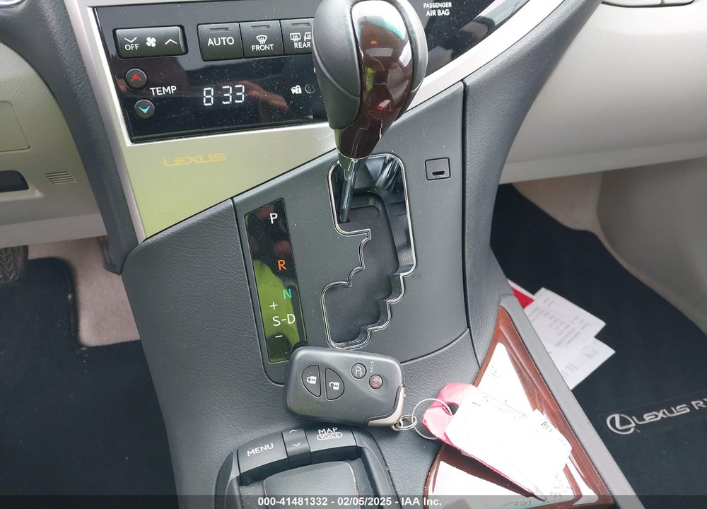 2012 LEXUS RX 350 VIN: 2T2ZK1BA7CC068475