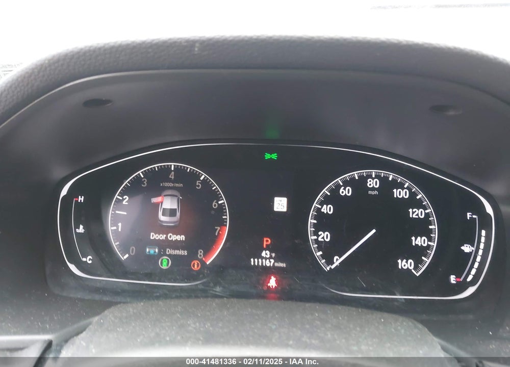 2019 HONDA ACCORD SPORT 2.0T VIN: 1HGCV2F34KA002750