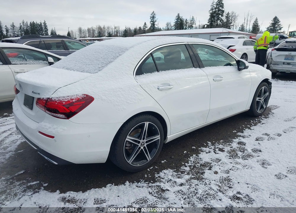 2019 MERCEDES-BENZ A 220 VIN: WDD3G4FB6KW021692