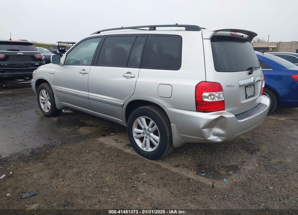 2007 TOYOTA HIGHLANDER HYBRID VIN: JTEDW21A070020189