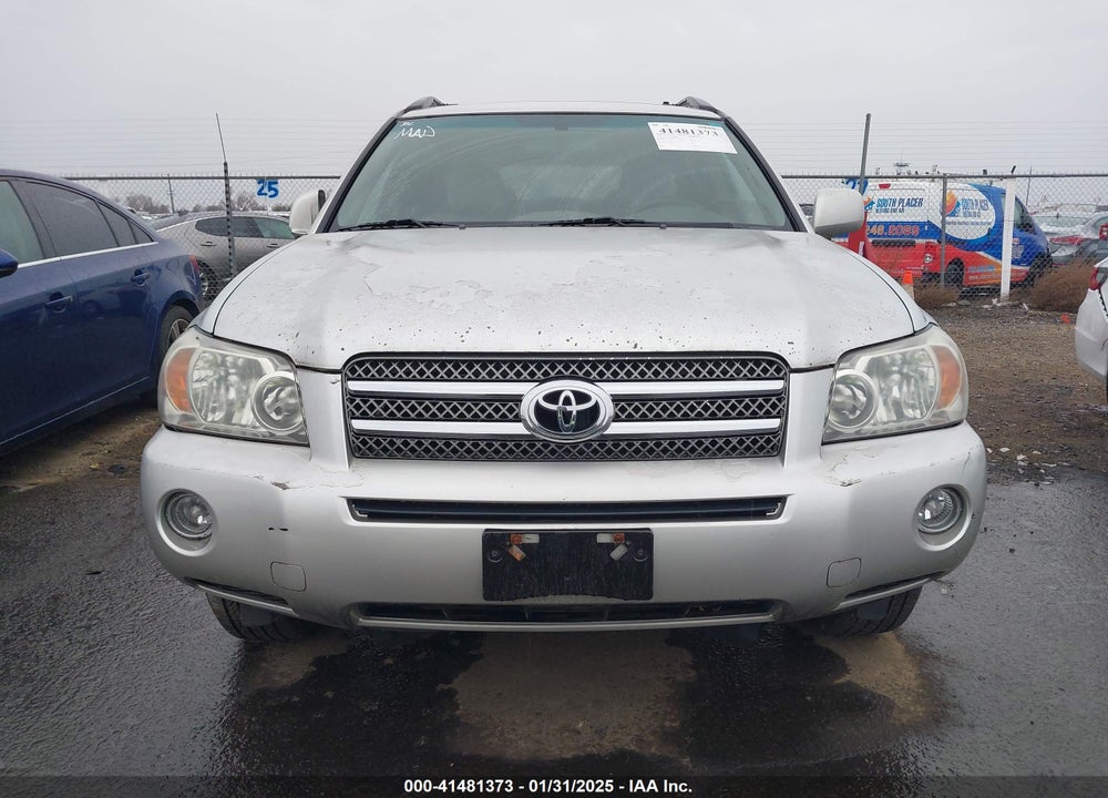 2007 TOYOTA HIGHLANDER HYBRID VIN: JTEDW21A070020189
