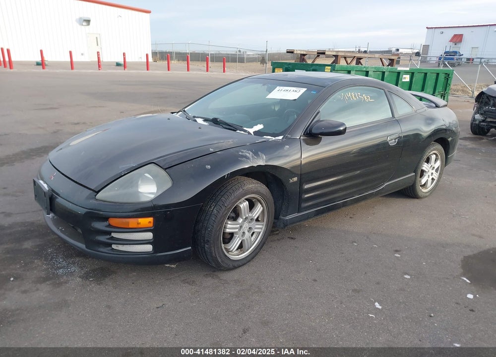 2000 MITSUBISHI ECLIPSE GT VIN: 4A3AC84L3YE156866