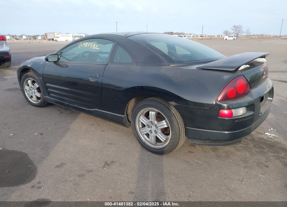 2000 MITSUBISHI ECLIPSE GT VIN: 4A3AC84L3YE156866