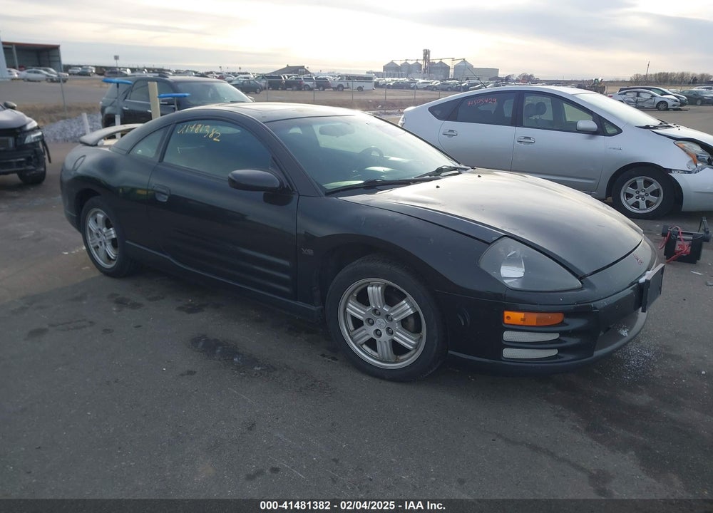 2000 MITSUBISHI ECLIPSE GT VIN: 4A3AC84L3YE156866