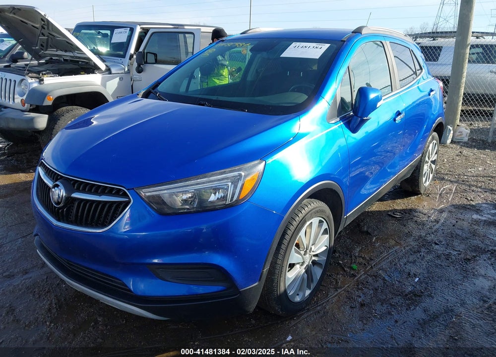 2017 BUICK ENCORE PREFERRED VIN: KL4CJASB5HB196008